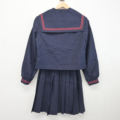 【中古】千葉県 八重原中学校 女子制服 3点 (セーラー服・スカート) sf102506