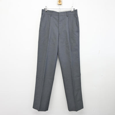 【中古】東京都 文教大学付属高等学校 男子制服 4点 (ブレザー・シャツ・ズボン) sf102511