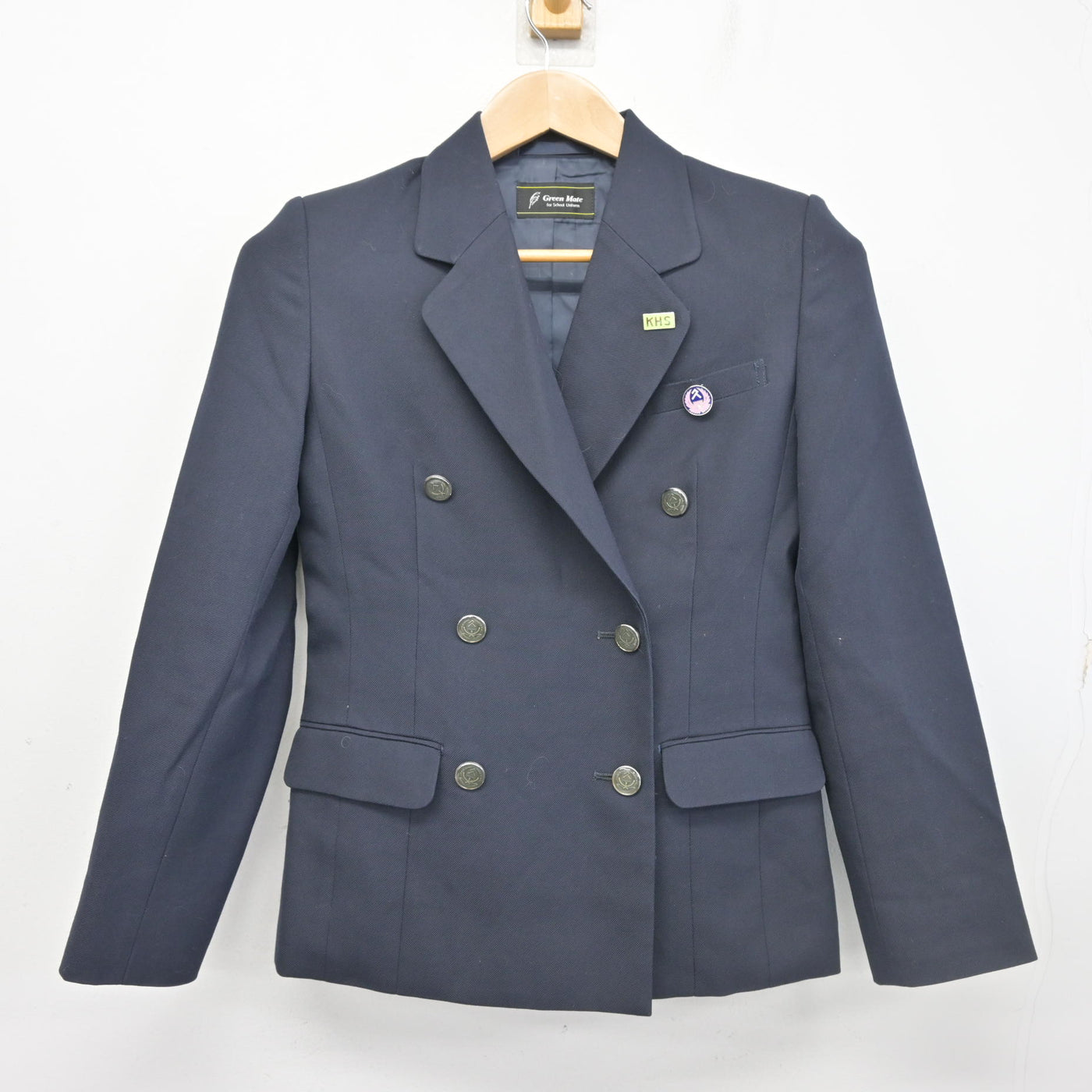 【中古】埼玉県 久喜高等学校 女子制服 3点 (ブレザー・シャツ・スカート) sf102512