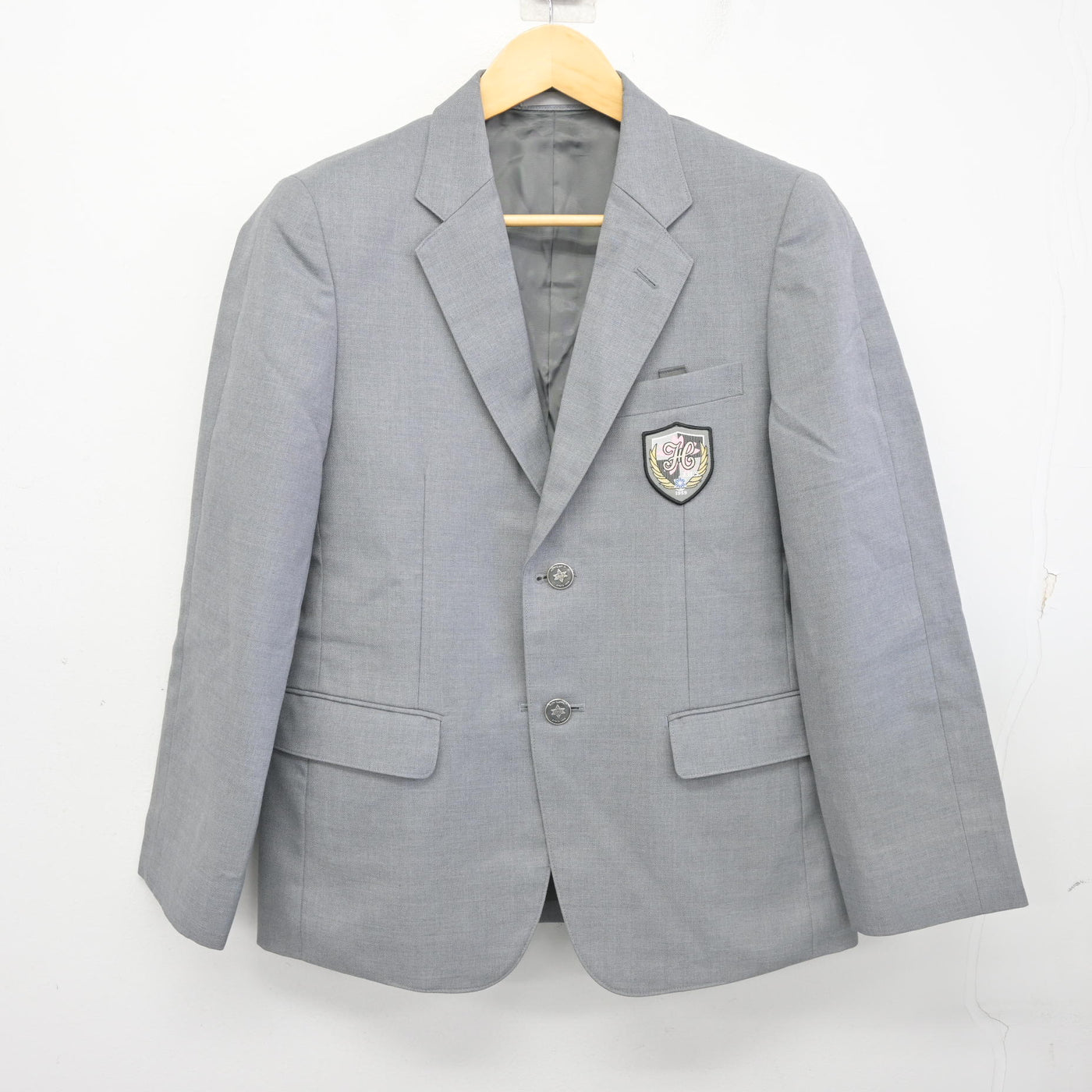 【中古】大阪府 大阪市立堀江中学校 女子制服 5点 (ブレザー・シャツ・スカート) sf102519