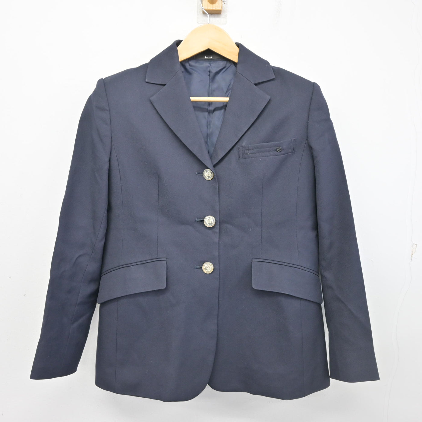 【中古】東京都 下北沢成徳高等学校 女子制服 3点 (ブレザー・スカート) sf102522