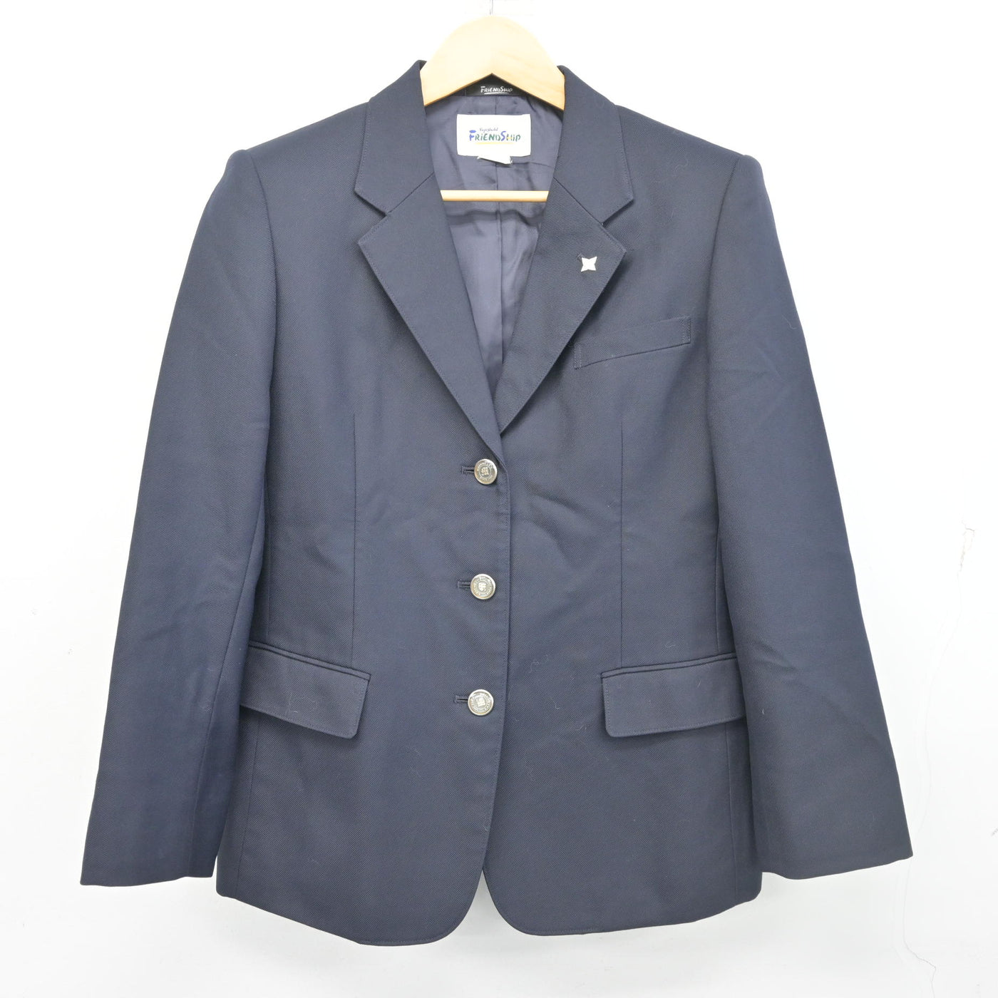 【中古】東京都 緑野中学校 女子制服 4点 (ブレザー・スカート) sf102524