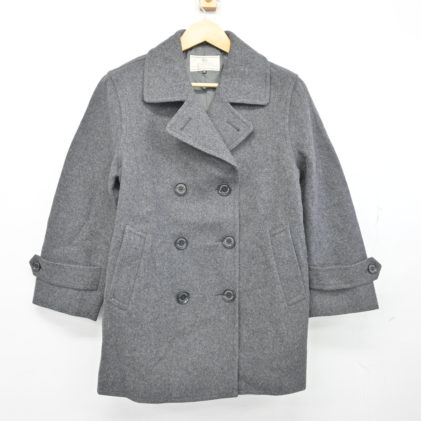 【中古】鹿児島県 鹿児島高等学校 女子制服 1点 (コート) sf102525