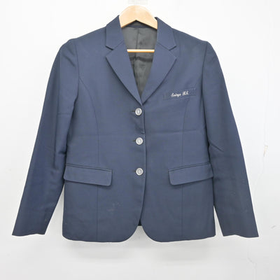 【中古】愛知県 名古屋市立西陵高等学校 女子制服 4点 (ブレザー・シャツ・スカート) sf102526