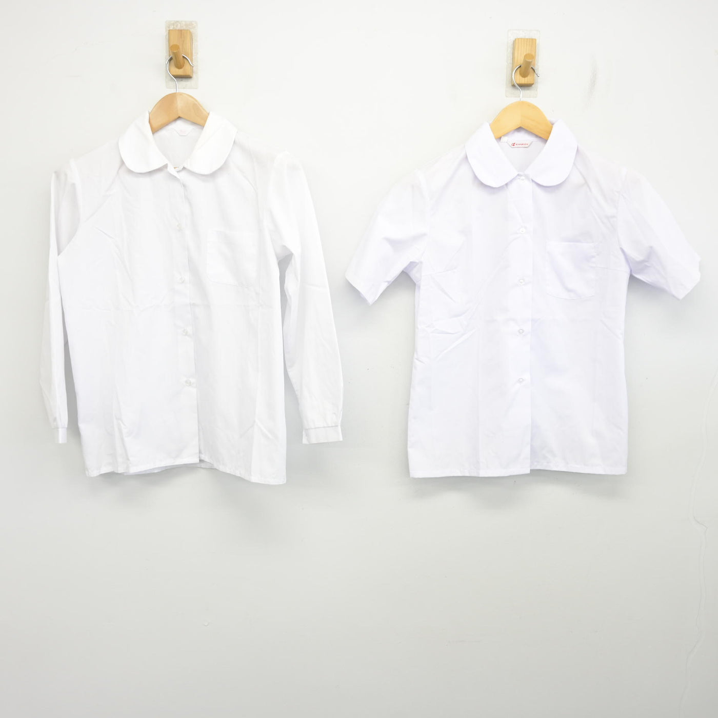 【中古】青森県 古川中学校 女子制服 2点 (ブラウス・ブラウス) sf102537