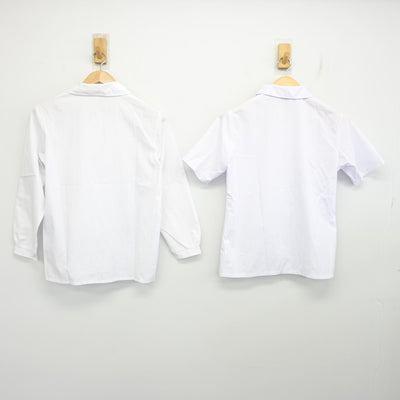 【中古】青森県 古川中学校 女子制服 2点 (ブラウス・ブラウス) sf102537