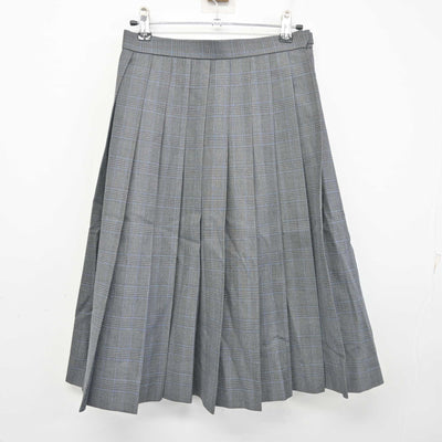 【中古】福岡県 北九州市内中学校標準服 女子制服 2点 (ブレザー・スカート) sf102538