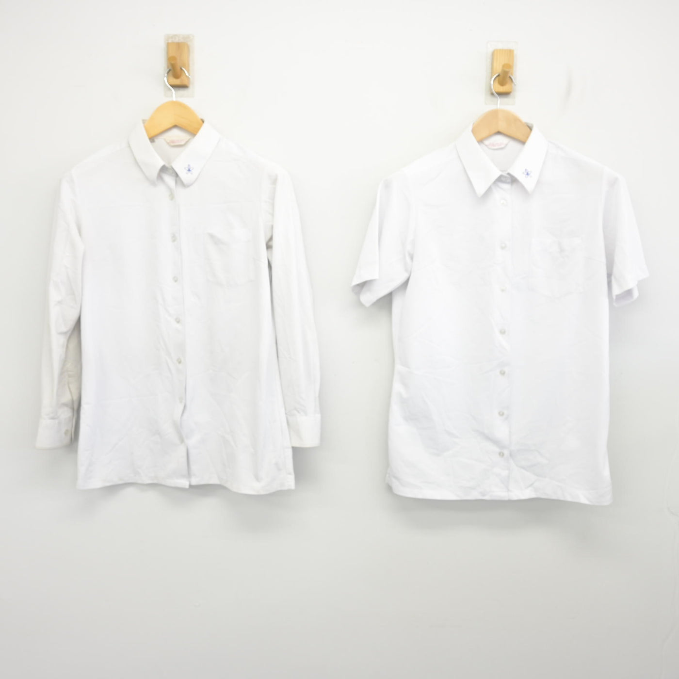 【中古】福岡県 北九州市立高等学校/旧制服 女子制服 2点 (シャツ・シャツ) sf102542