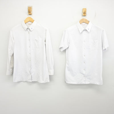 【中古】福岡県 北九州市立高等学校/旧制服 女子制服 2点 (シャツ・シャツ) sf102542