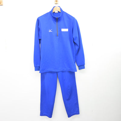 【中古】大阪府 津久野中学校 女子制服 2点 (ジャージ 上・ジャージ 下) sf102550