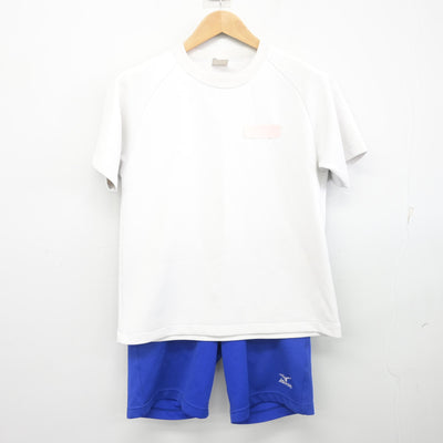 【中古】大阪府 津久野中学校 女子制服 2点 (体操服 上・体操服 下) sf102551
