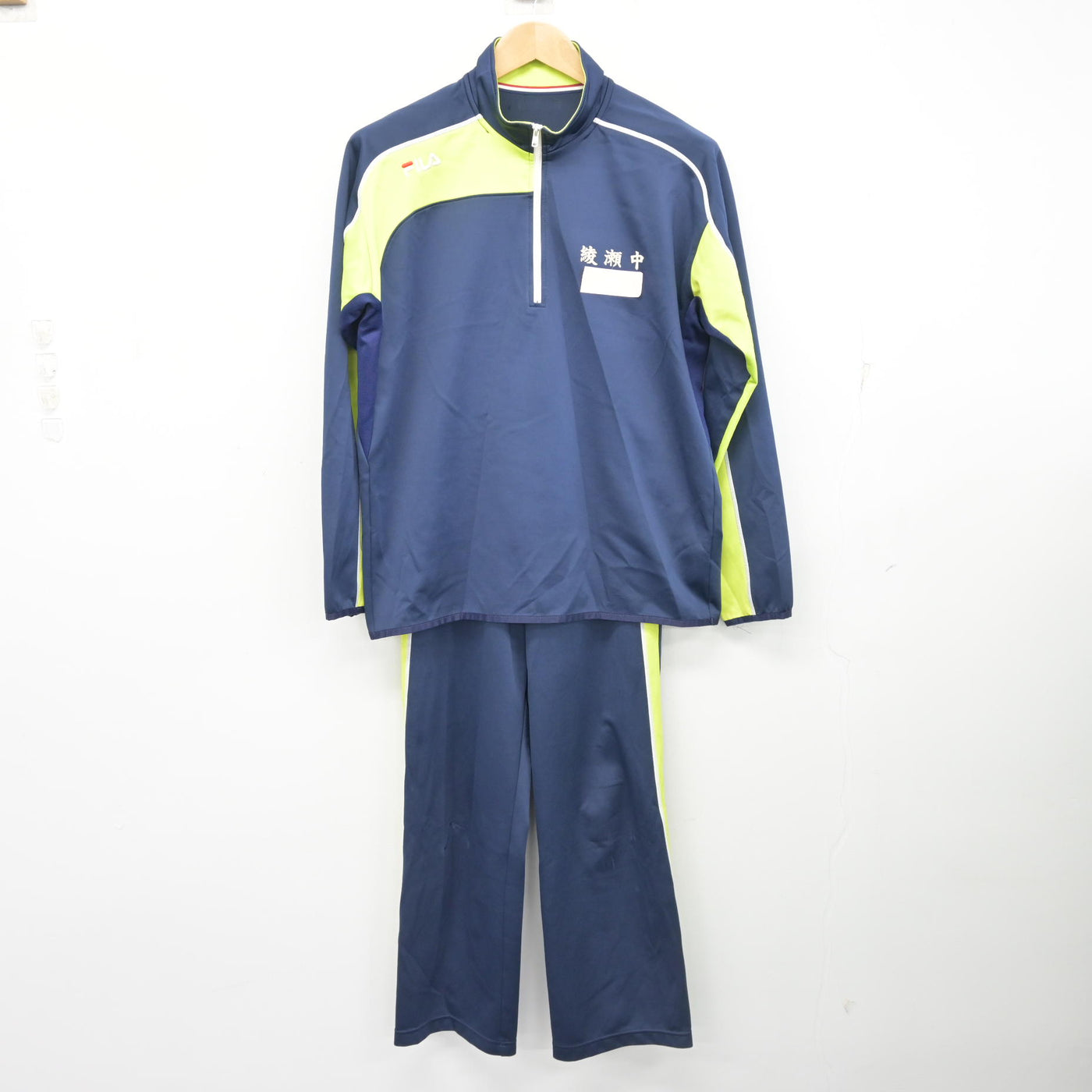 【中古】神奈川県 綾瀬中学校 女子制服 2点 (ジャージ 上・ジャージ 下) sf102583