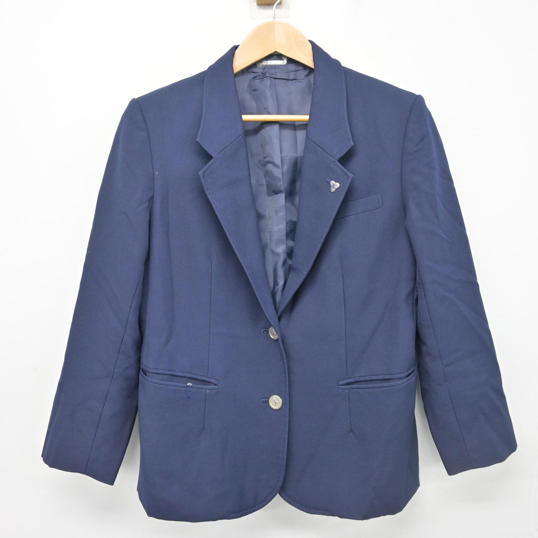 【校章付】草加東高校 男子制服 5点（ブレザー・冬夏スラックス・セーター・タイ） 校章付】草加東高校 男子制服 5点（ブレザー・冬夏スラックス