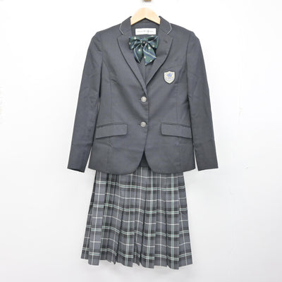【中古】埼玉県 朝霞西高等学校 女子制服 4点 (ブレザー・スカート) sf102589