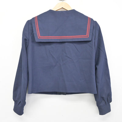 【中古】大阪府 津久野中学校/旧制服 女子制服 3点 (セーラー服・スカート) sf102599