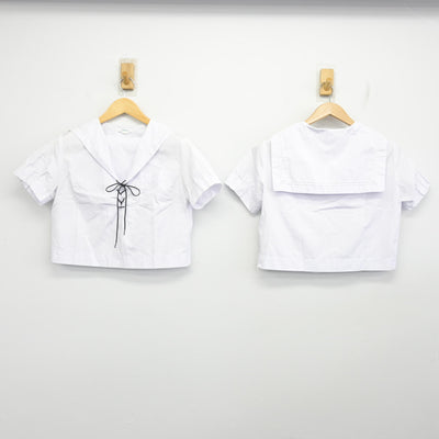 【中古】兵庫県 神戸高等学校 女子制服 5点 (セーラー服・スカート) sf102607