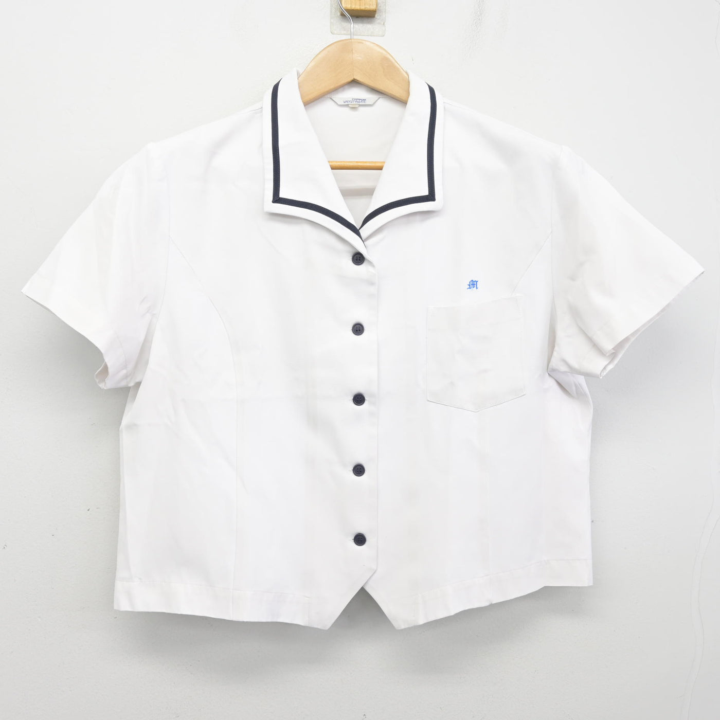 【中古】福岡県 武蔵台高等学校 女子制服 2点 (ブラウス・シャツ) sf102612