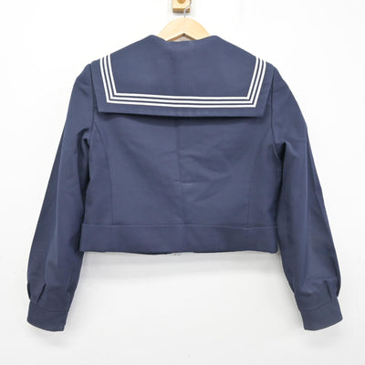 【中古】福岡県 遠賀中学校 女子制服 3点 (セーラー服・ジャンパースカート) sf102615