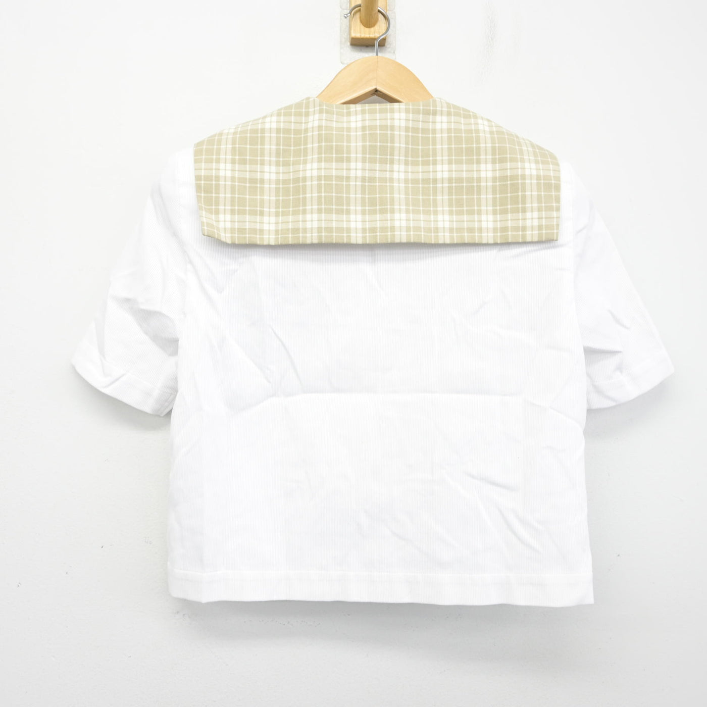 【中古】埼玉県 越谷南高等学校 女子制服 2点 (セーラー服) sf102626