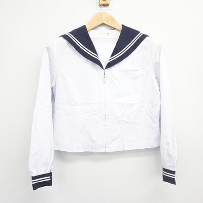 【中古】静岡県 清水第四中学校/旧制服 女子制服 2点 (セーラー服・セーラー服) sf102648