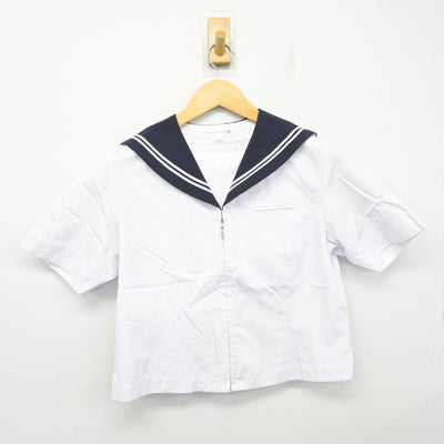 【中古】静岡県 清水第四中学校/旧制服 女子制服 2点 (セーラー服・セーラー服) sf102648