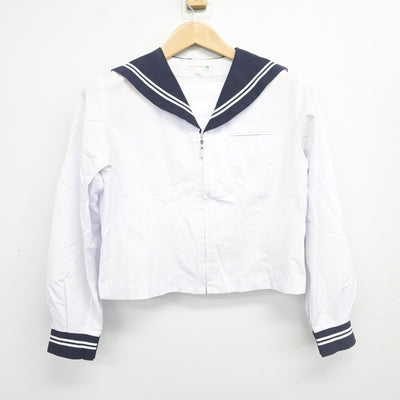 【中古】静岡県 清水第四中学校/旧制服 女子制服 2点 (セーラー服・セーラー服) sf102649