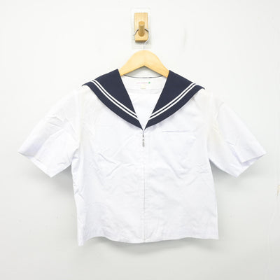 【中古】静岡県 清水第四中学校/旧制服 女子制服 2点 (セーラー服・セーラー服) sf102649