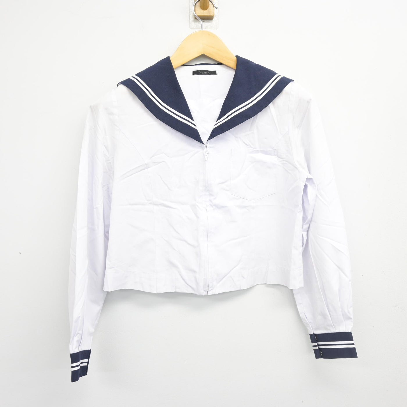 【中古】静岡県 清水第四中学校/旧制服 女子制服 2点 (セーラー服・セーラー服) sf102650