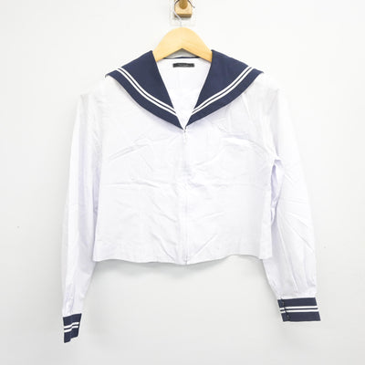 【中古】静岡県 清水第四中学校/旧制服 女子制服 2点 (セーラー服・セーラー服) sf102650