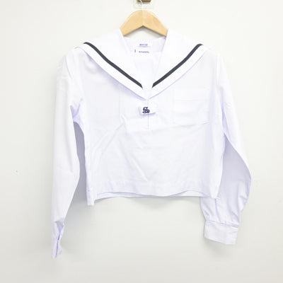 【中古】兵庫県 姫路市立書写中学校 女子制服 2点 (セーラー服・セーラー服) sf102652