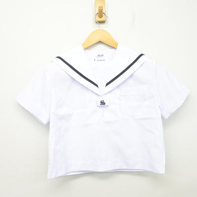 【中古】兵庫県 姫路市立書写中学校 女子制服 2点 (セーラー服・セーラー服) sf102652