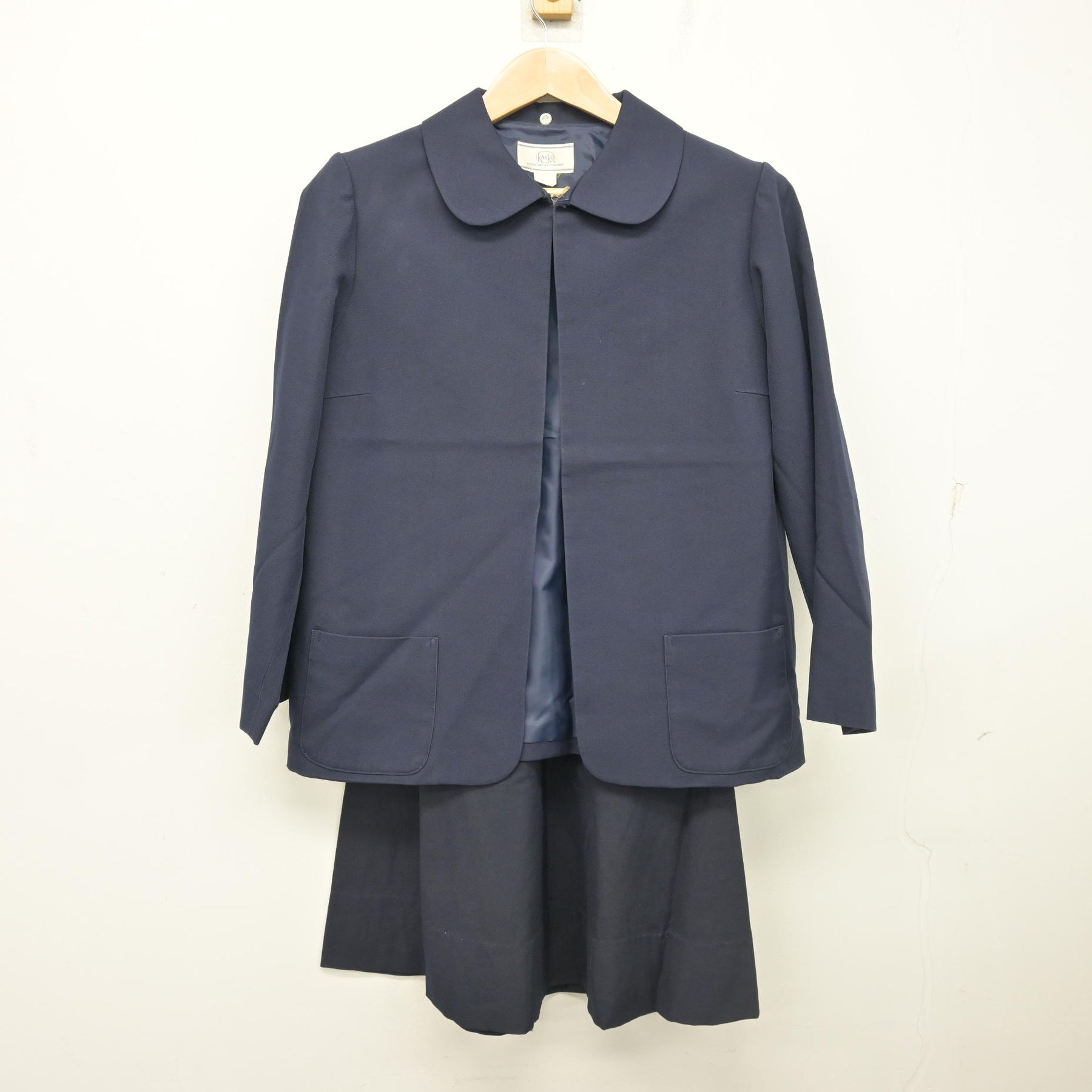 中古】福島県 会津若松市立第一中学校/旧制服 女子制服 3点 (ブレザー