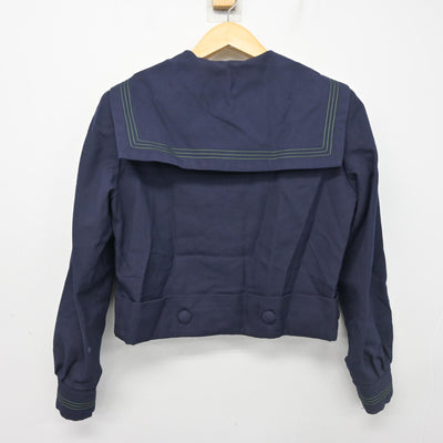 【中古】大阪府 樟蔭高等学校 女子制服 3点 (セーラー服・スカート) sf102657