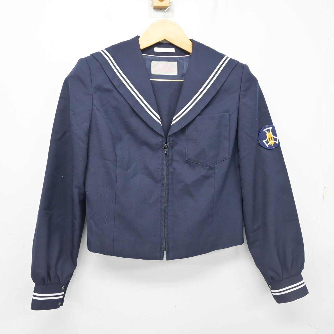 【中古】静岡県 清水第八中学校 女子制服 1点 (セーラー服) sf102663
