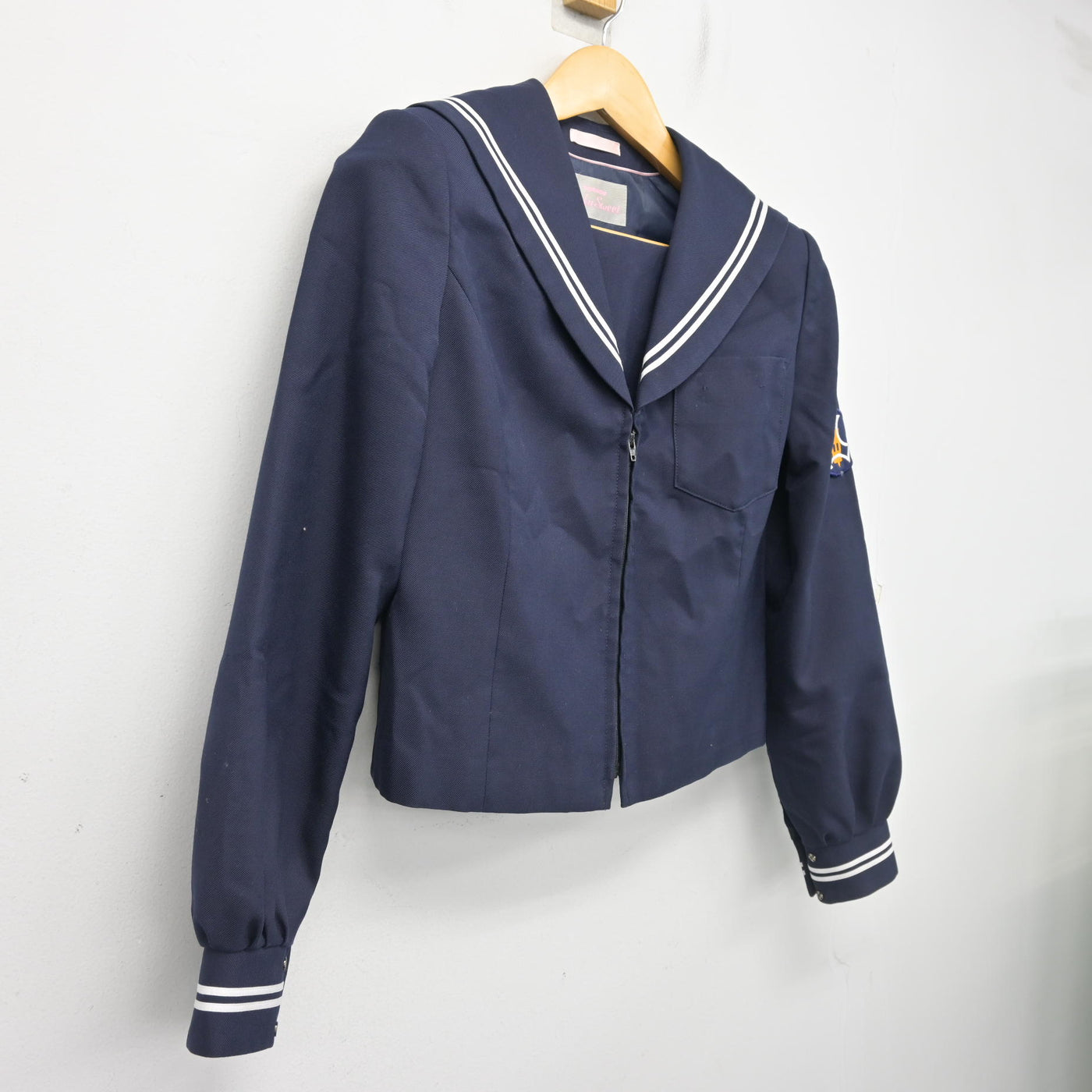 【中古】静岡県 清水第八中学校 女子制服 1点 (セーラー服) sf102663