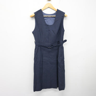 【中古】埼玉県 羽生市立東中学校 女子制服 2点 (ブレザー・ジャンパースカート) sf102668