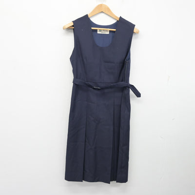 【中古】埼玉県 羽生市立東中学校 女子制服 1点 (ジャンパースカート) sf102669