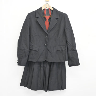 【中古】鹿児島県 鹿児島工業高等学校 女子制服 3点 (ブレザー・スカート) sf102676