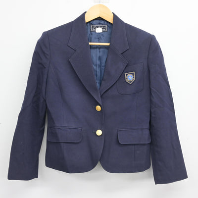 【中古】栃木県 宇都宮短期大学附属高等学校 女子制服 2点 (ブレザー・スカート) sf102689