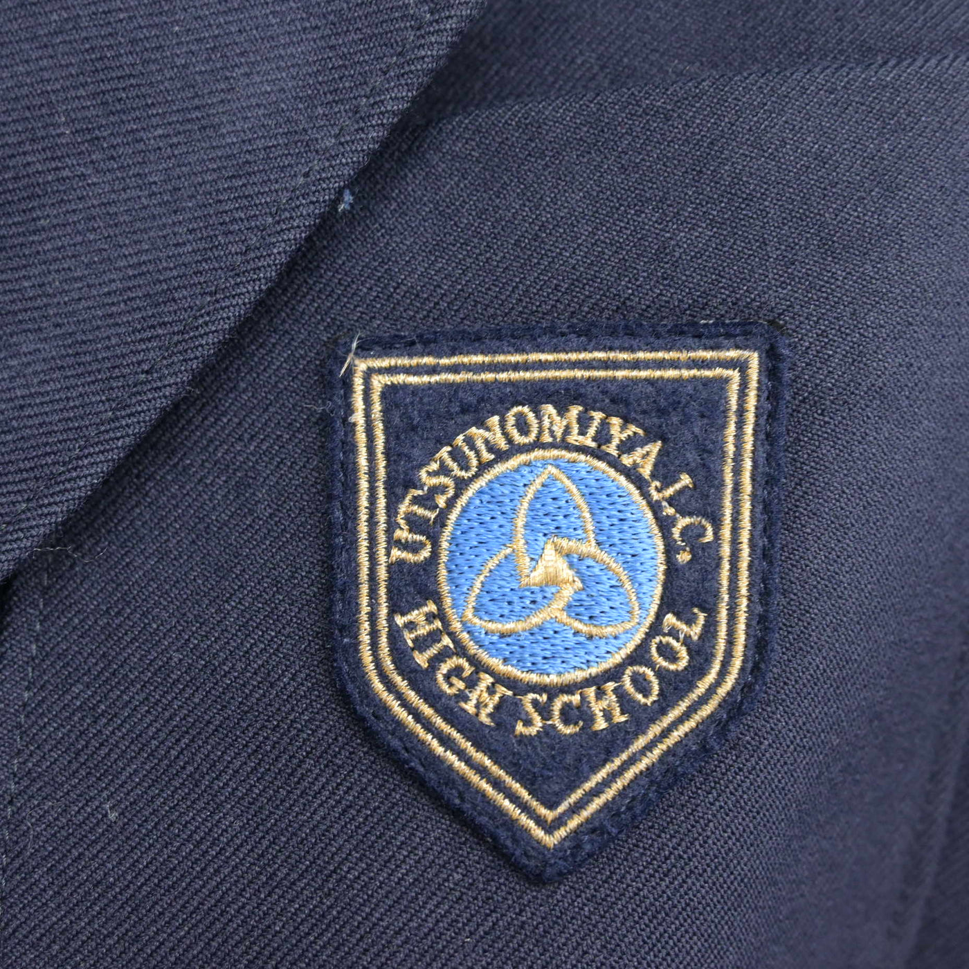 【中古】栃木県 宇都宮短期大学附属高等学校 女子制服 2点 (ブレザー・スカート) sf102689