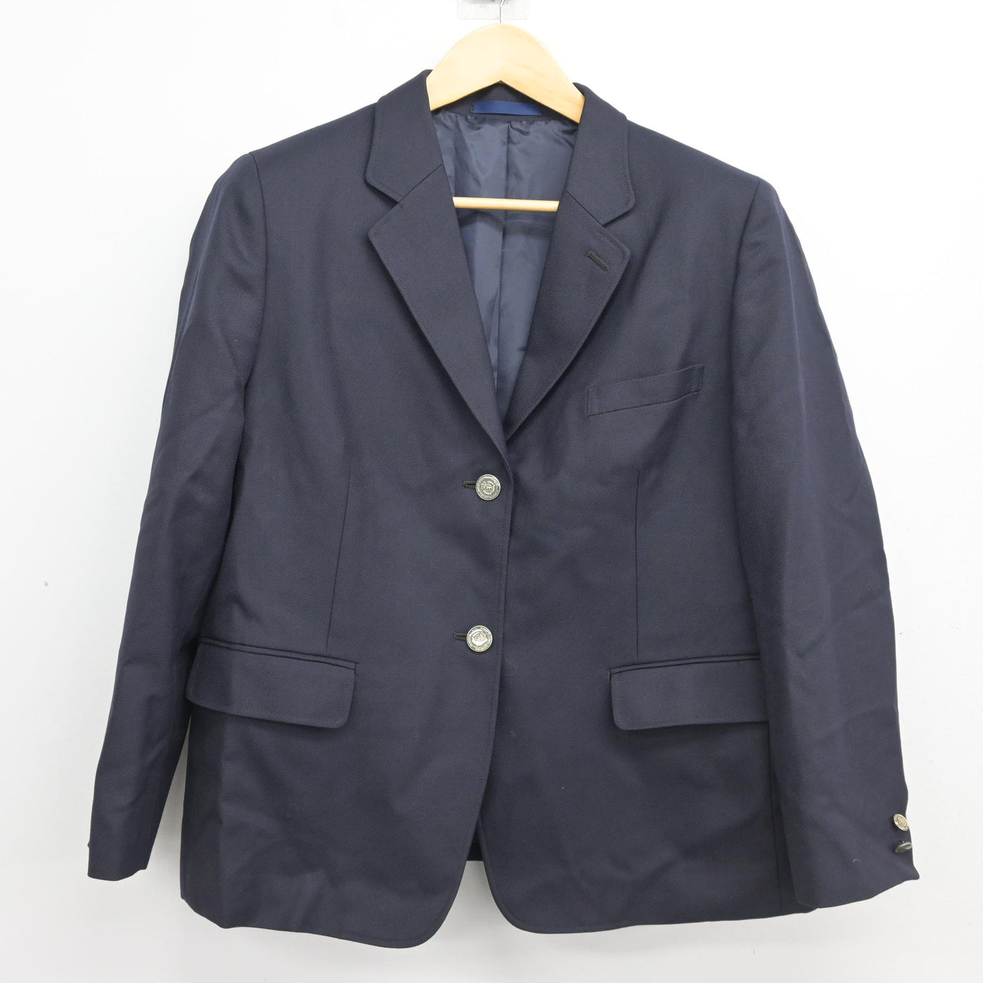 【中古】 飛鳥未来高等学校 女子制服 3点 (ブレザー・スカート) sf102693