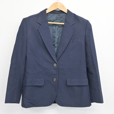 【中古】千葉県 七林中学校 女子制服 3点 (ブレザー・スカート) sf102699