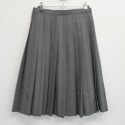 【中古】千葉県 七林中学校 女子制服 2点 (ベスト・スカート) sf102700