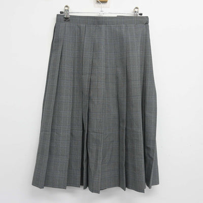 【中古】千葉県 七林中学校 女子制服 2点 (ベスト・スカート) sf102701