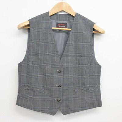 【中古】千葉県 七林中学校 女子制服 2点 (ベスト・スカート) sf102702