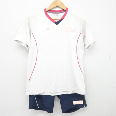 【中古】岐阜県 岐阜商業高等学校 女子制服 2点 (体操服 上・体操服 下) sf102716