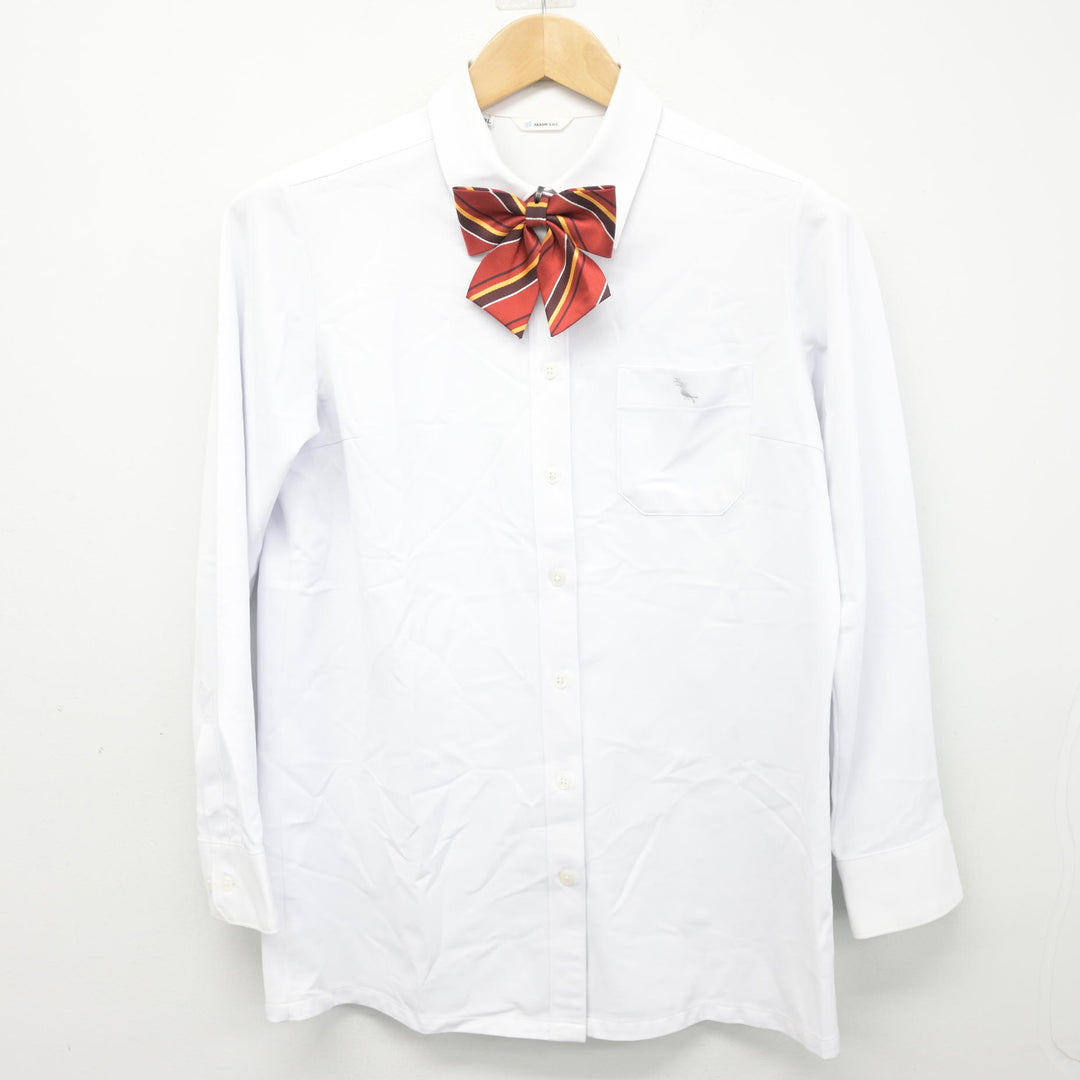 中古】鹿児島県 神村学園高等部 女子制服 5点 (ブレザー・シャツ