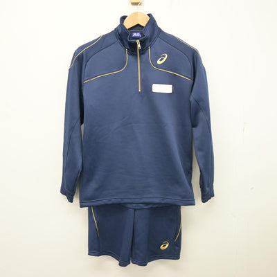 【中古】香川県 観音寺総合高等学校 女子制服 2点 (ジャージ 上・体操服 下) sf102726