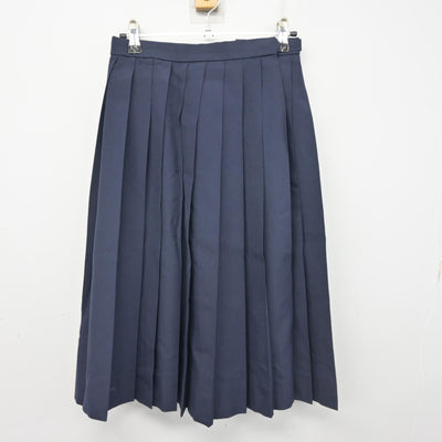 【中古】福島県 清水中学校 女子制服 3点 (セーラー服・スカート) sf102733
