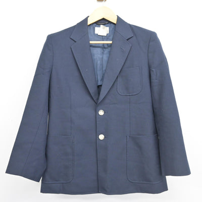 【中古】神奈川県 名瀬中学校 男子制服 2点 (ブレザー・ズボン) sf102738